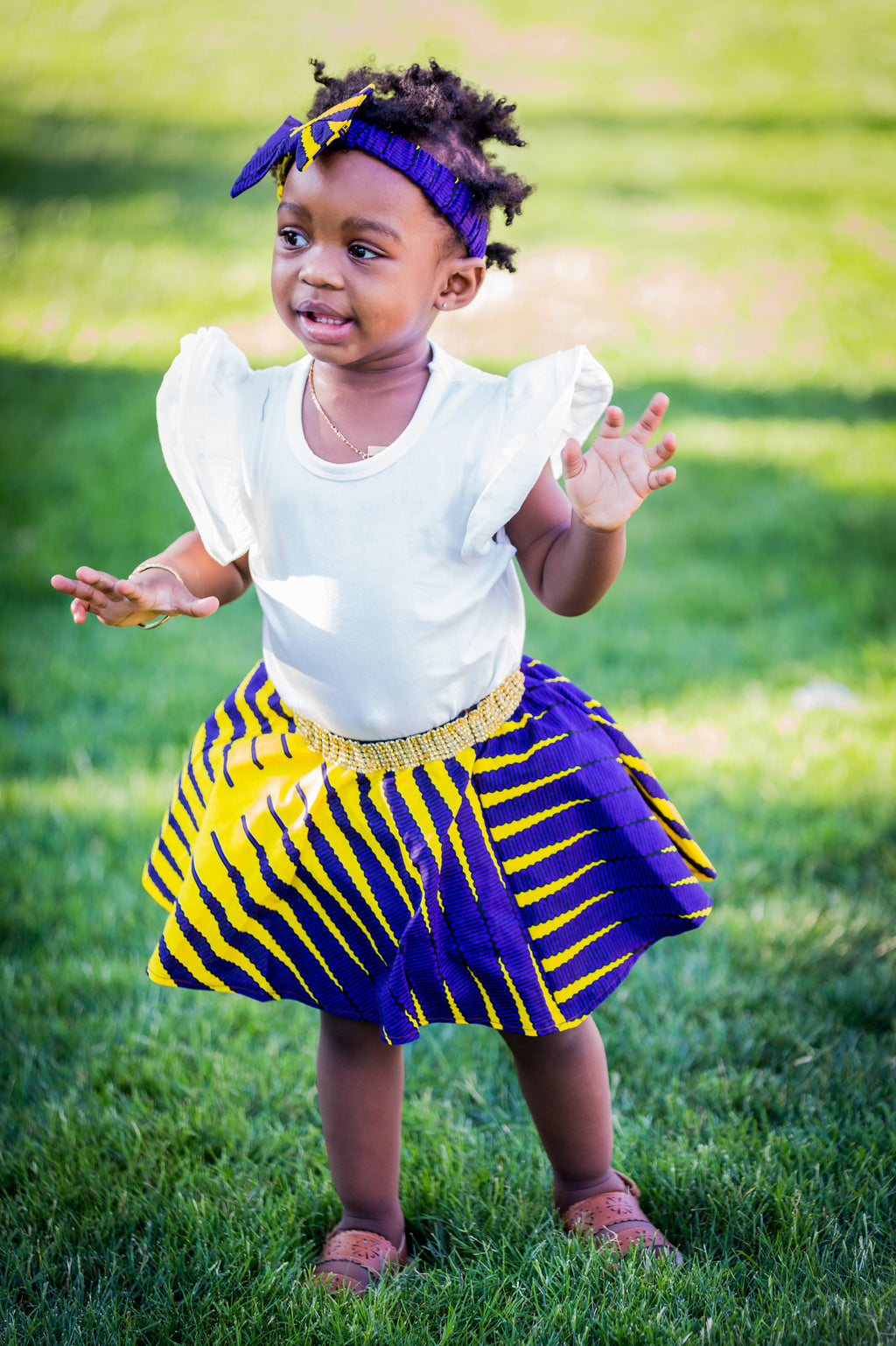 Little Miss Bryn- Toddler Tutu Skirt- Purple