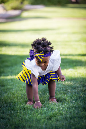 Little Miss Bryn- Toddler Tutu Skirt- Purple