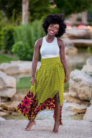 Miss Zola High-Waisted Maxi Shirt