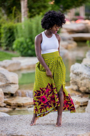 Miss Zola High-Waisted Maxi Shirt